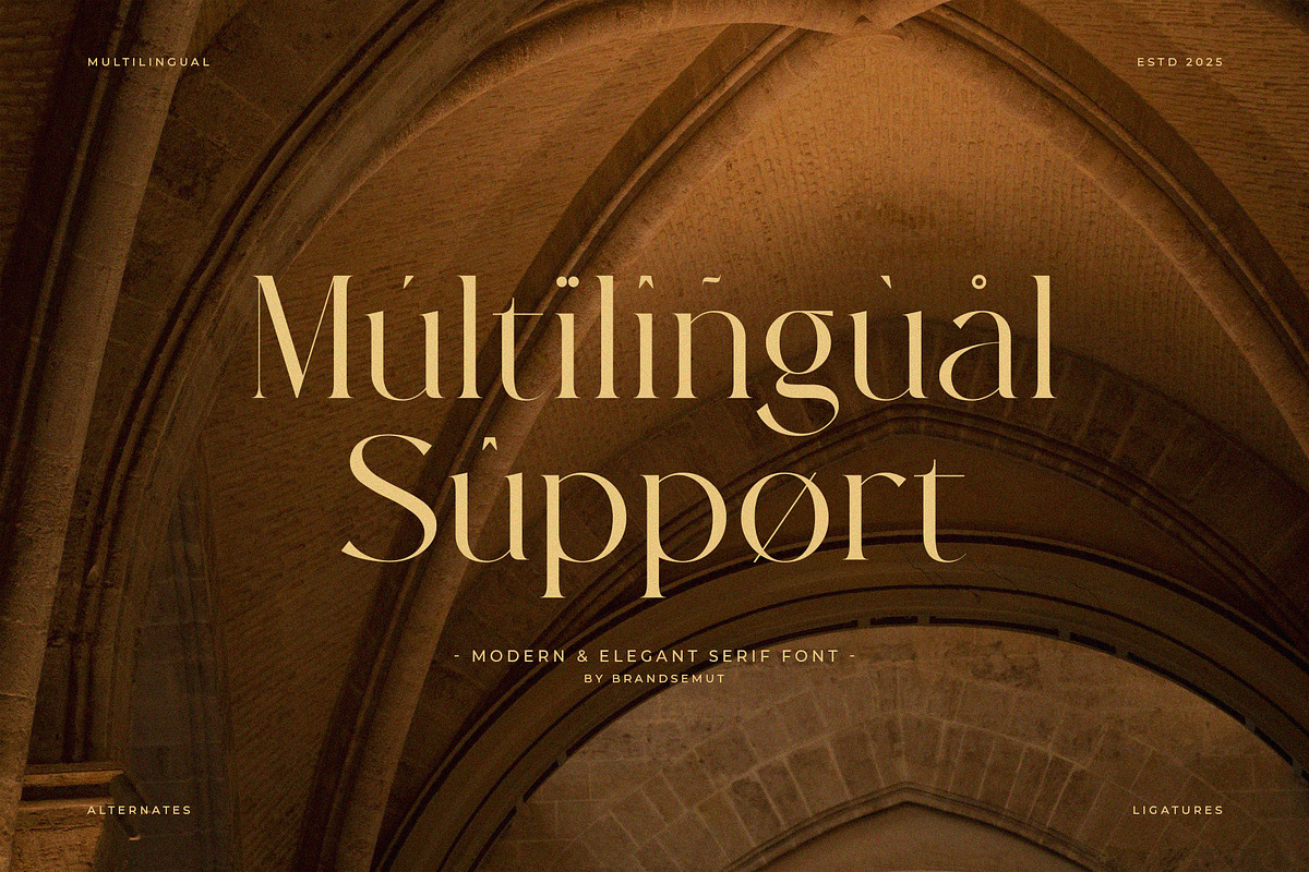 Golden Century Modern Elegant Serif, a Serif Font by BrandSemut (Photo 6 of 10)