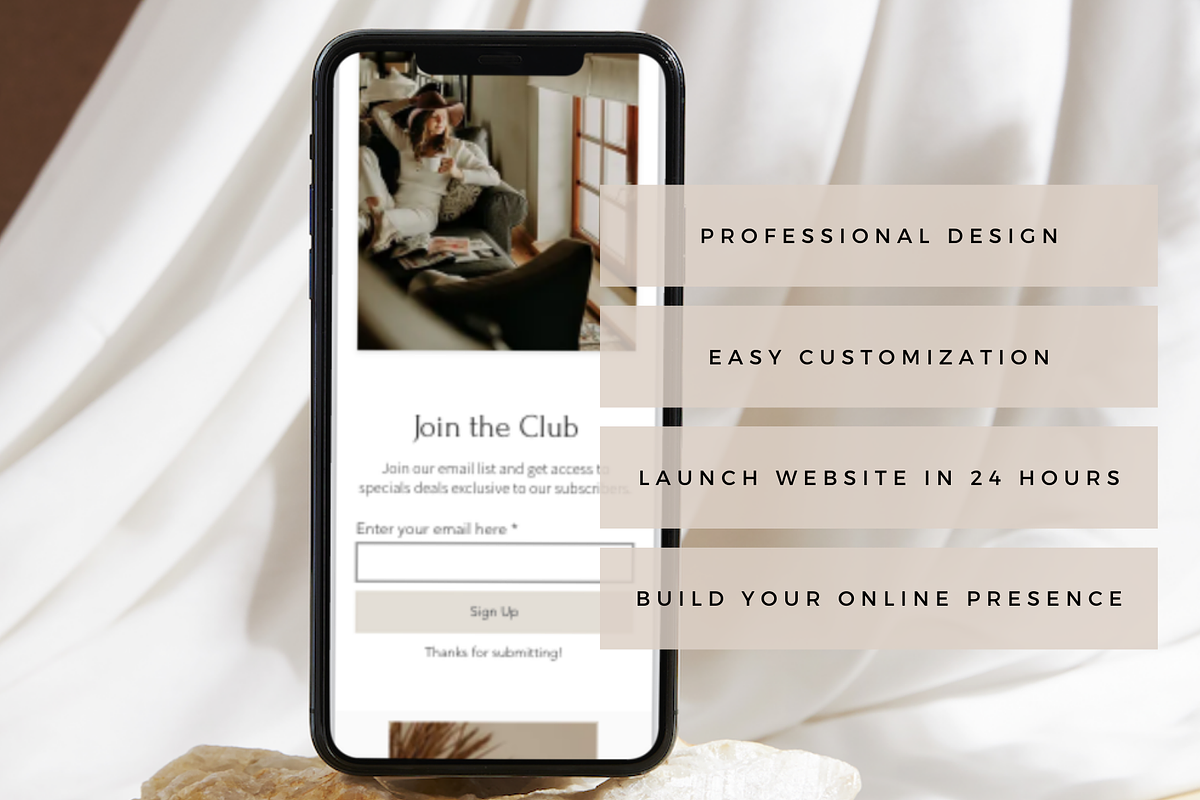 WIX Website Template for Coaches, a Wix Template by CreatedbyVision LLC (Photo 8 of 8)