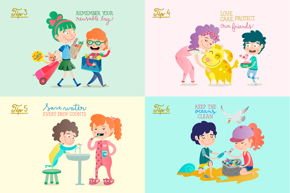Kids, we can save the Earth, an Illustration by Isa De Gregorio (Photo 3 of 9)