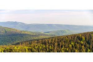 Panorama of Vosges mountains in Alsace - France, a Nature Photo by Leonid Andronov