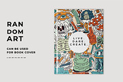 Doodle Monster Abstract Vector, an Object Graphic by Sandewo (Thumbnail 7 of 9)