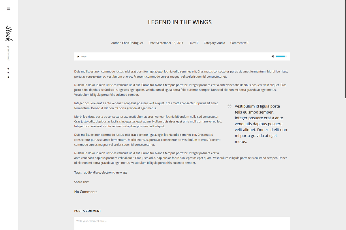 Stack | Portfolio Template, a WordPress Template by premiumwd (Photo 6 of 6)