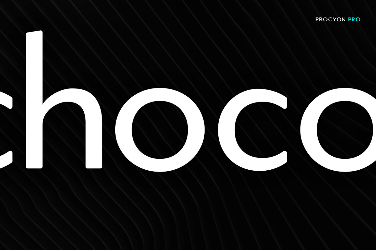 Procyon - Modern Typeface + WebFont preview 4