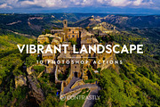 Vibrant Landscape Photoshop Actions, an Action Add-On by Contrastly Shop (Thumbnail 1 of 6)