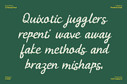 CS Ricotta Pixel, a Script Font by Craft Supply Co. (Thumbnail 3 of 8)