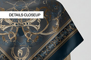 Silk Scarf Mockup on Model PSD, a Shirt Mockup by 1001 mockups (Thumbnail 4 of 6)