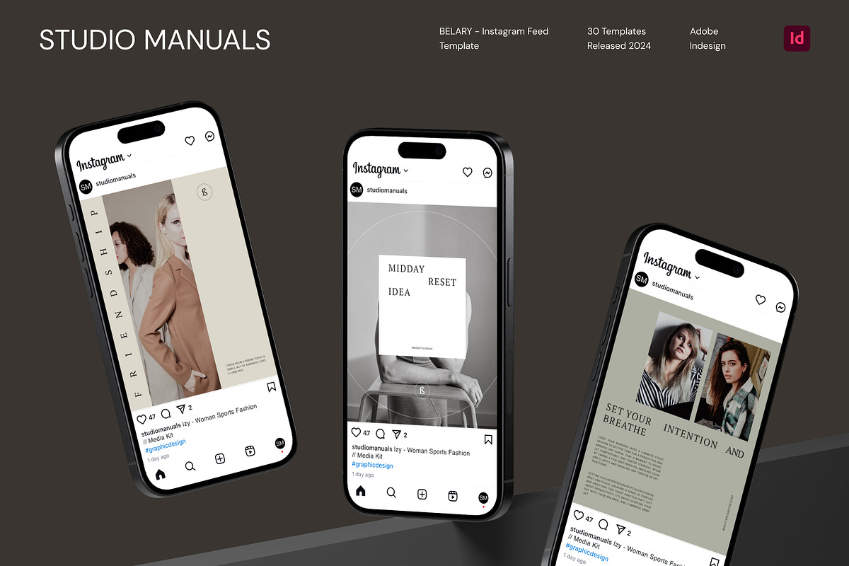 BELARY – Instagram Feed, a Social Media Template by Studio Manuals (Photo 4 of 8)