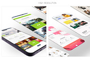 ALL 3D iPHONE MOCK-UP BUNDLE VOL-8, an iPhone Mockup by Graphicsworld125 (Thumbnail 10 of 22)