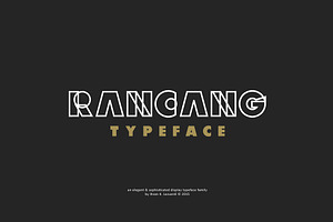Rancang Typeface
