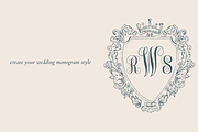 Legacy – Hand-Drawn Wedding Crest, an Illustration by Velvet Letter Studio (Thumbnail 2 of 4)