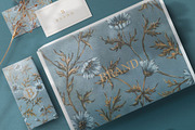 Vintage Bluets Pattern, a Pattern Graphic by MouseGrey (Thumbnail 2 of 14)