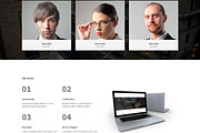 Flood Responsive One Page Theme, a Landing Page Template by IceTemplates (Thumbnail 2 of 3)