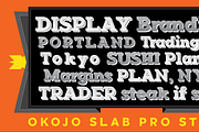 Okojo Slab Pro Stack, a Font by Wordshape (Thumbnail 4 of 5)