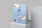 Realistic Luxury Table Tent Mockup, an Advertising Mockup by megostudi0 (Thumbnail 2 of 6)