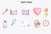 Teachers Classroom Bundle, a Decorative Illustration by Anca Digital Vibe (Thumbnail 5 of 9)