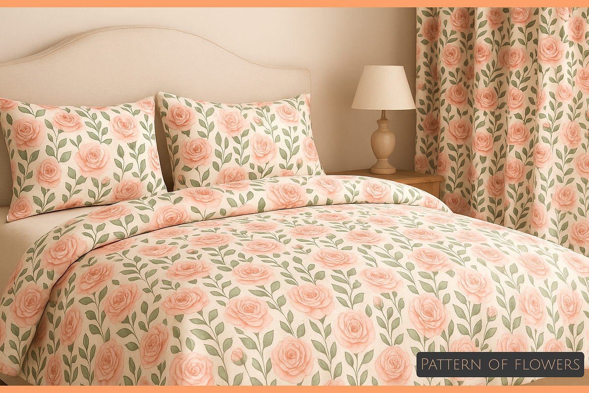 Seamless Rose Floral Pattern, a Pattern Graphic by Casa Mandarina (Photo 4 of 6)