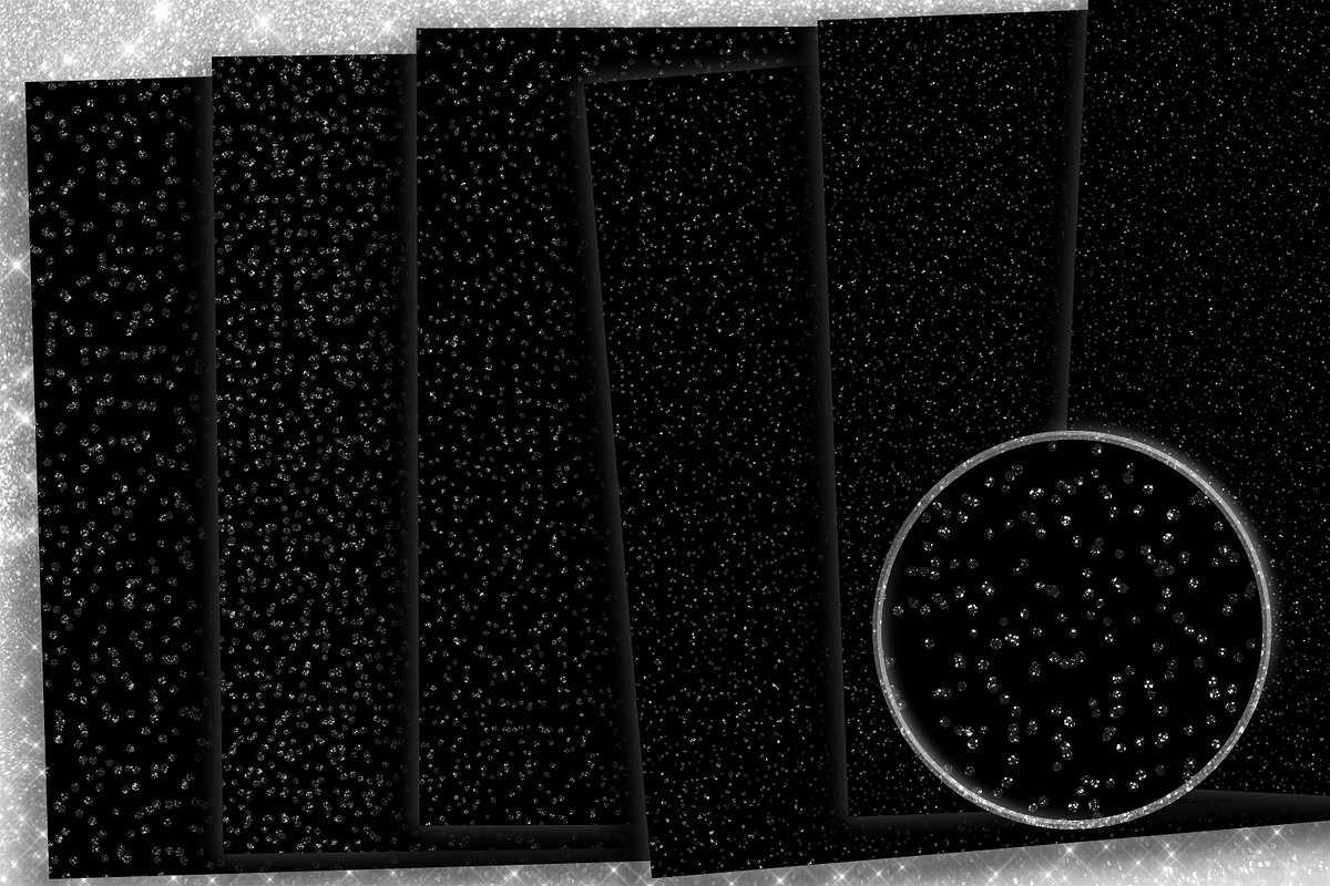 Glitterized Black, a Texture Graphic by Julie Campbell (Photo 4 of 10)