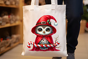 Halloween Spooky Cute Owl Clipart, an Illustration by Rose Art (Thumbnail 6 of 7)
