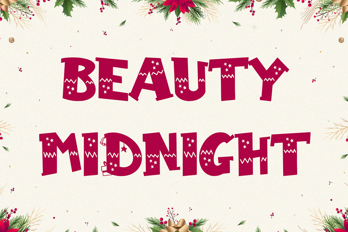 Christmas Dream, a Handwritten Font by HATFSTUDIO (Photo 7 of 8)