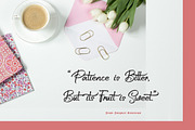 Butter Milky - Handwritten Font, a Script Font by FHFont (Thumbnail 3 of 8)