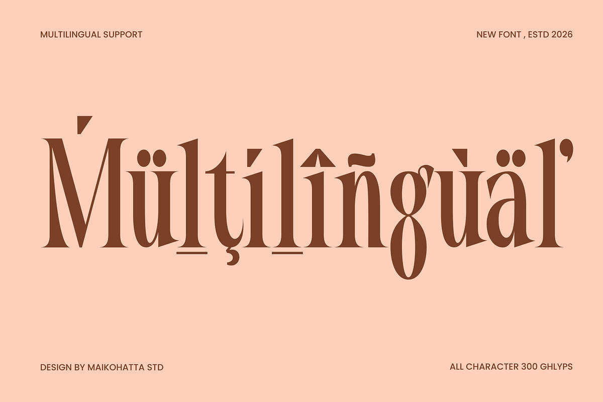 Elient – Elegant Fashion Serif Font, a Serif Font by MaikoHatta (Photo 9 of 9)