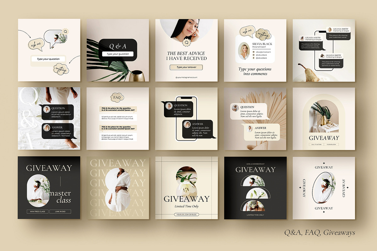 Instagram Course Creator / Mona, a Social Media Template by Mirazz (Photo 11 of 27)