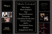 Luxe Dark Minimal Instagram Template, a Social Media Template by Faytemplates (Thumbnail 5 of 10)