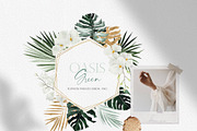 OASIS green - Wedding clipart, an Illustration by Beigetime (Thumbnail 10 of 11)