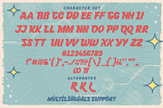 Brothery - Retro Display Font, a Font by Almarkhatype (Thumbnail 9 of 10)