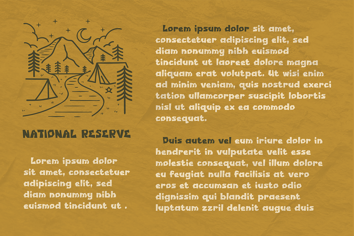 Batoon - Rugged Typeface, a Sans Serif Font by HipFonts (Photo 2 of 10)