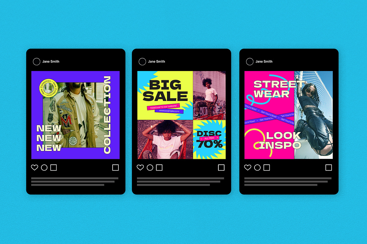 Antidesign Fashion Sale Instagram Pa, a Social Media Template by graphicook (Photo 4 of 6)