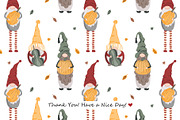Scandinavian gnomes with pumpkins, an Object Graphic by Toltemara (Thumbnail 3 of 3)