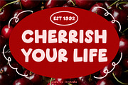 Cherry - cute handwritten font, a Handwritten Font by Iniistudio (Thumbnail 3 of 5)