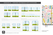Assorted Notebooks Canva Mockup Set, a Books & Magazine Mockup by Mockup Scene (Thumbnail 8 of 13)