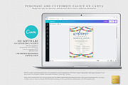 Mexican Wedding Program | CANVA, a Stationery Template by Creative Market (Thumbnail 4 of 6)