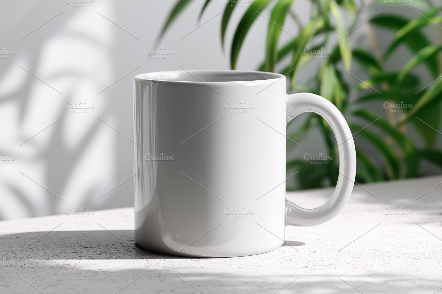 Glossy blank beverage cup mockup, a Food & Drink Photo by MistyDay