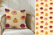 Pies & Pastries patterns clipart, a Food Illustration by Carpet Tapete Pretzel (Thumbnail 14 of 15)