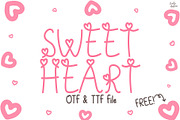 Sweetheart | Decorative font, a Handwritten Font by LivelyAutumn11.11 (Thumbnail 1 of 5)
