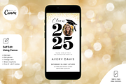Graduation Invitation Class of 2025, an Invitation Template by Earth5168 (Thumbnail 3 of 9)