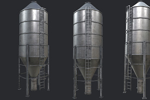 Farm Silo 4 PBR