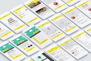Taxi Booking App UI Kit, an UI Kit Template by App Innovation (Thumbnail 5 of 7)