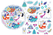 Big Sticker Bundle #1, an Animal Illustration by PenguinHouse (Thumbnail 13 of 16)
