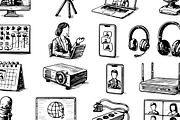 Video Conference Set, an Object Graphic by RT Studio (Thumbnail 3 of 4)