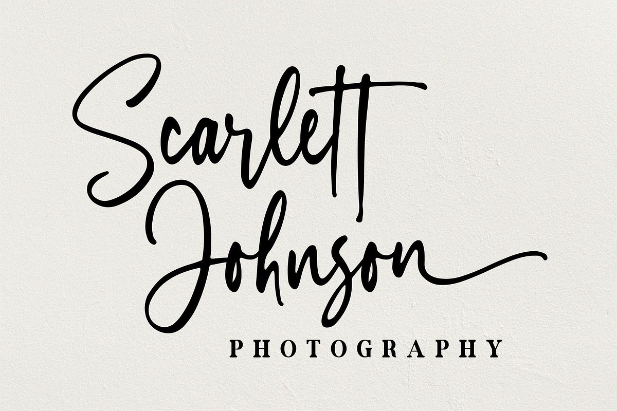 Silmastin. Handwritten script font preview 5