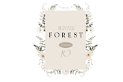 Autumn and Winter FOREST -watercolor, a Seasonal Illustration by Youksy (Thumbnail 22 of 29)