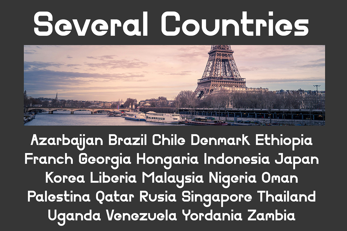 Benadra Sans Serif Font, a Sans Serif Font by Bilahstudio (Photo 9 of 12)