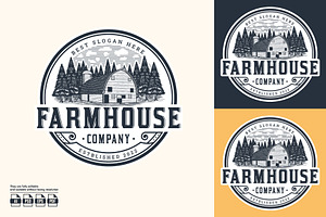 Vintage Farmhouse Logo