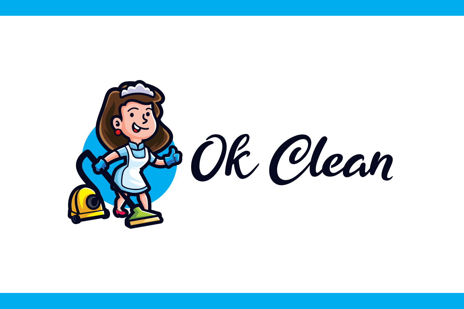 Ok Clean Logo, a Branding & Logo Template by Suhandi
