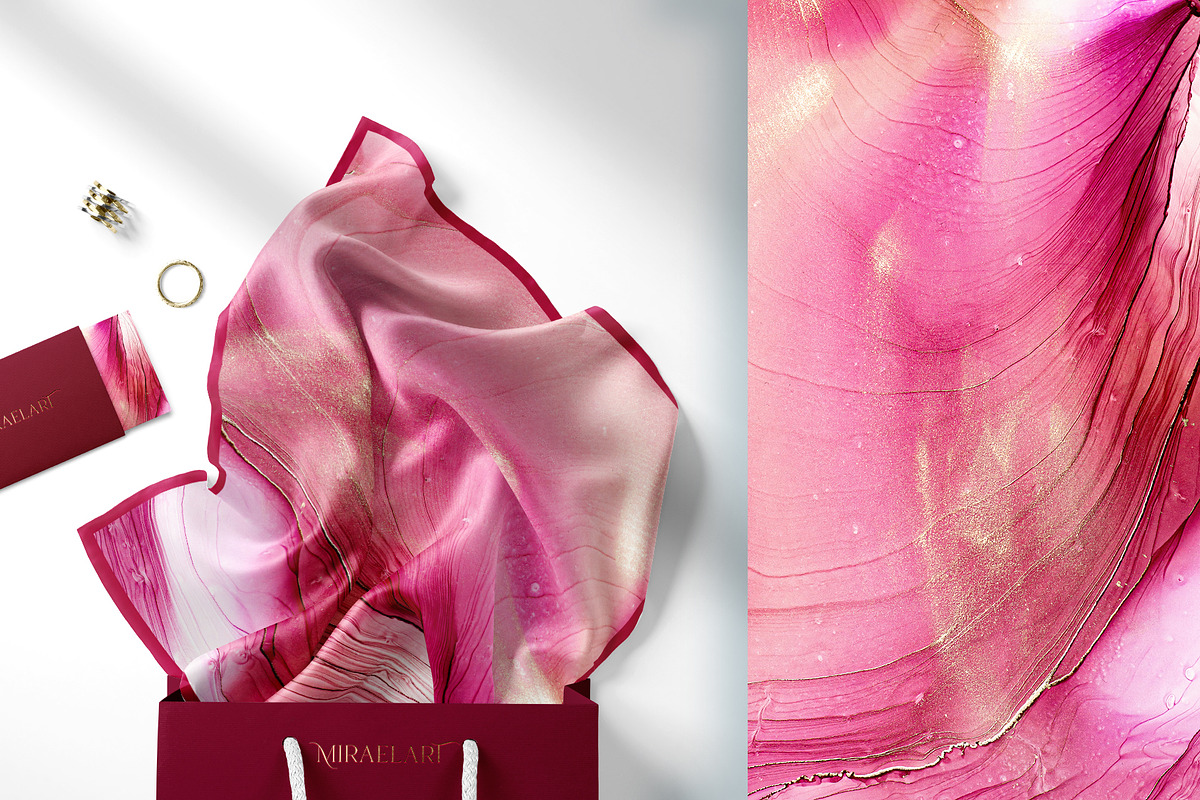 Red pink abstract backgrounds, a Texture Graphic by MiraEl Art (Photo 12 of 16)