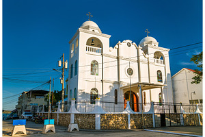 Nuestra senora de los remedios stock photo containing flores and church, an Architecture Photo by Leonid Andronov